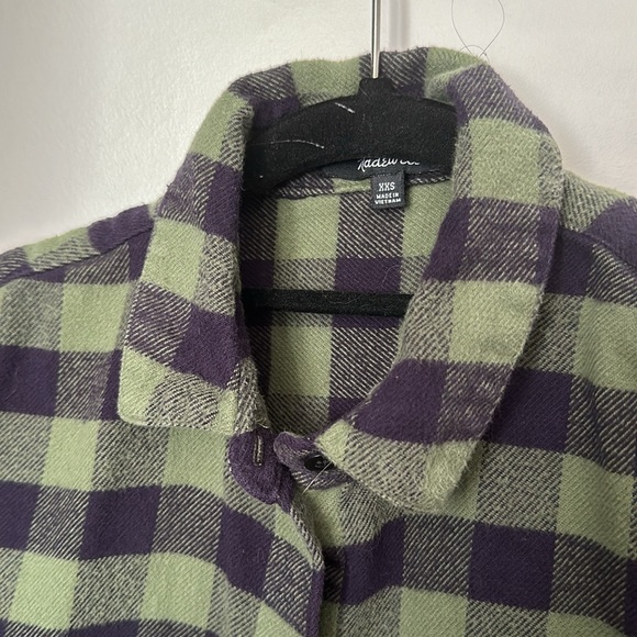 Madewell Flannel Sunday Shirt in Buffalo Check Button up - Picture 4 of 6